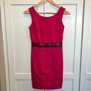 Armani Exchange Fuchsia Mini Dress